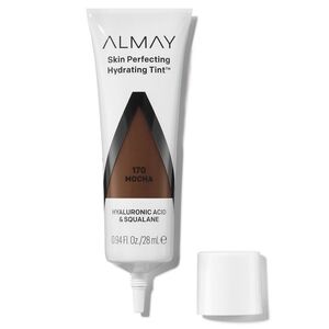*3/15* NEW Almay Skin Perfecting Hydrating Tint Hyaluronic Acid Squalane Mocha